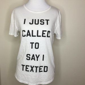 2/$15I Just Called To Say I Texted Victoria Secret